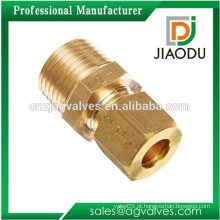 JD-2198 Conector de Comprimento Masculino de Latão